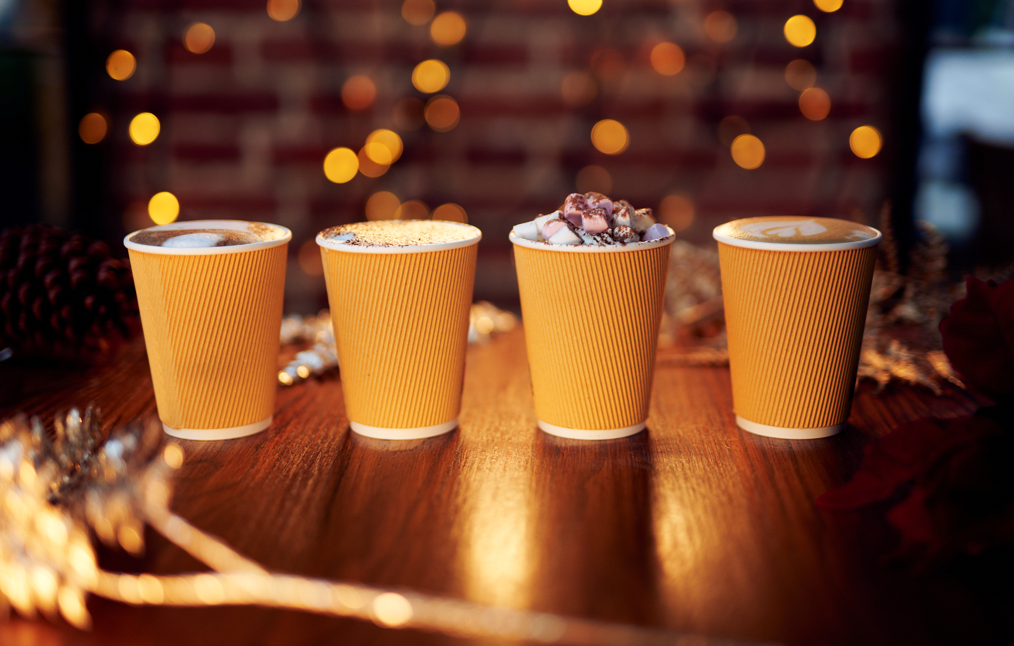 Hot drinks at Port Lympne