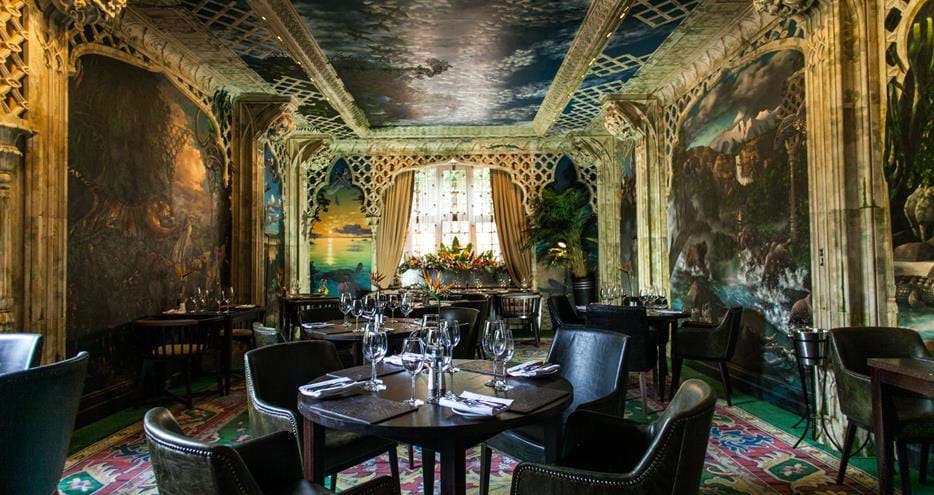 Port Lympne Hotel Restaurant, near Ashford in Kent
