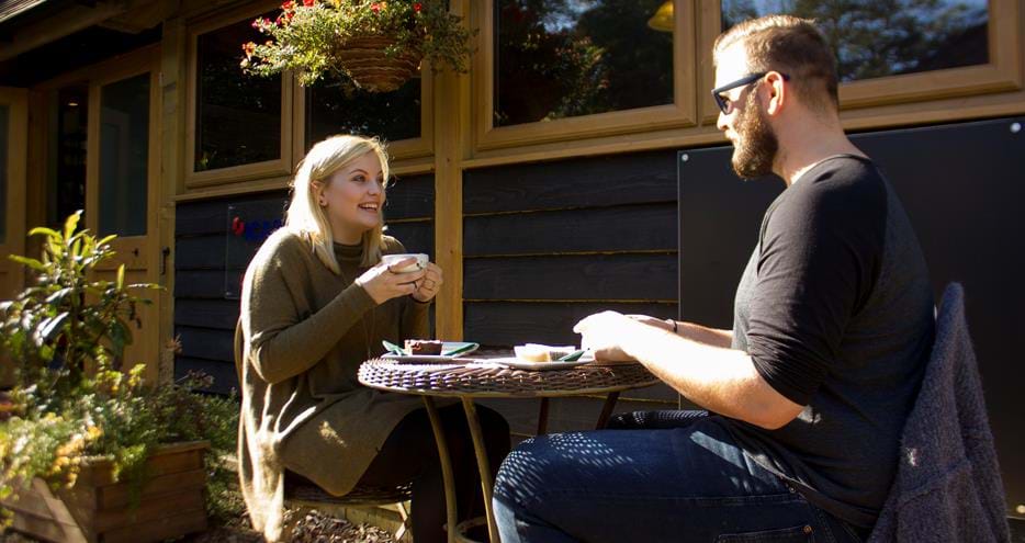Pinewood Cafe at Port Lympne Hotel & Reserve in Kent, UK
