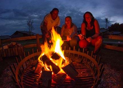 Family fun glamping breaks at Bear Lodge, Port Lympne Hotel & Reserve in Kent