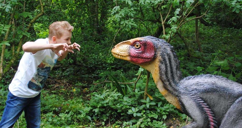 Days out in Kent at Dinosaur Forest, Port Lympne Hotel & Reserve