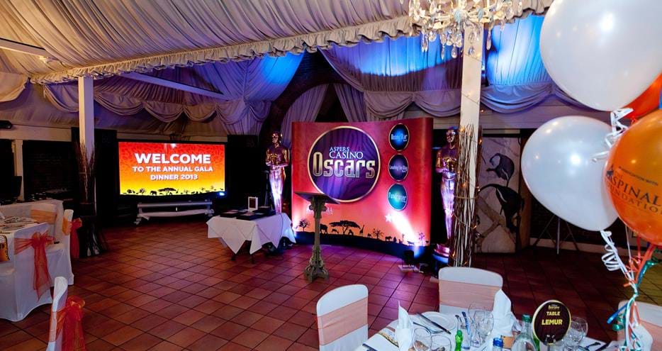 Corporate event in The Aspinall Suite at Port Lympne Hotel & Reserve in Kent