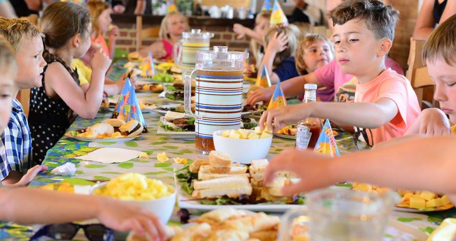Kids birthday party at Port Lympne Hotel & Reserve in Kent