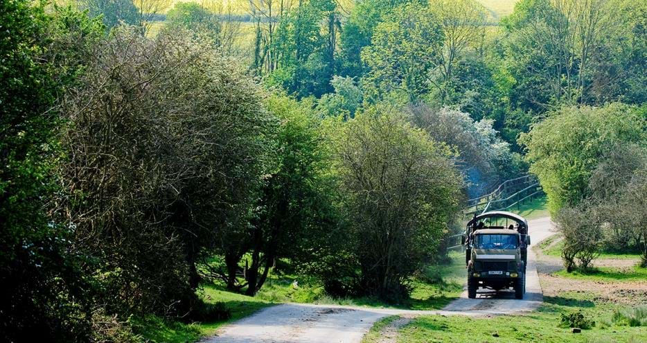 The African Experience Safari in Spring at Port Lympne Hotel & Reserve in Kent, UK