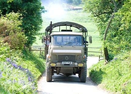 Safari Truck at Port Lympne Hotel & Reserve in Spring