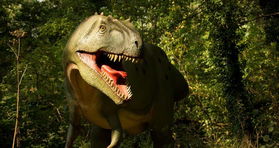 Dinosaur Forest at Port Lympne Reserve in Kent