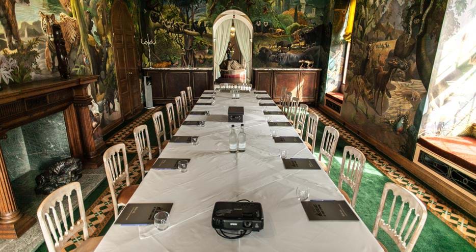Conference in the Spencer Roberts Room at Port Lympne Hotel near Ashford in Kent