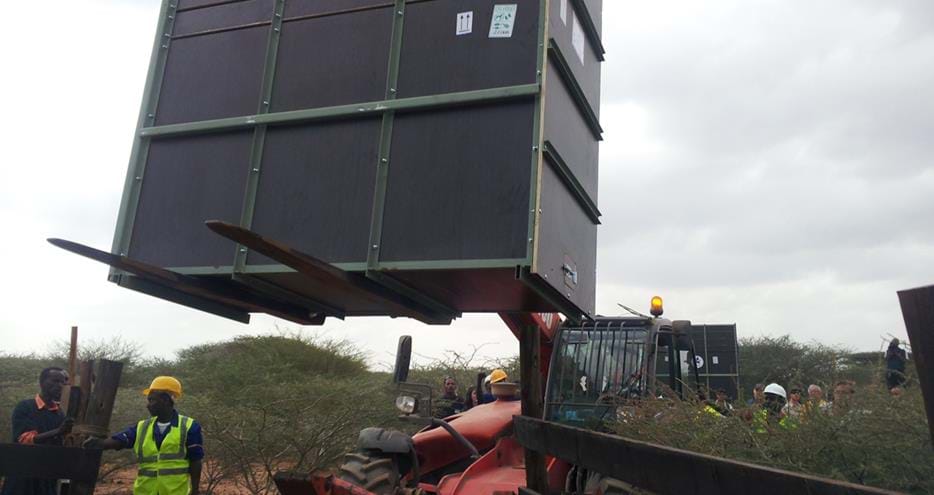 Zebras from The Aspinall Foundation in UK arrive in Africa