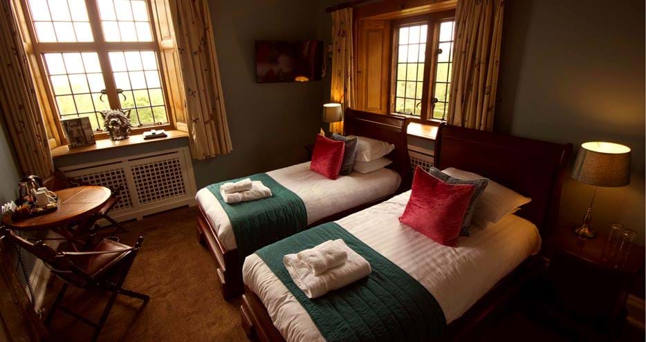 The Herbert Baker Room at Port Lympne Hotel near Ashford in Kent