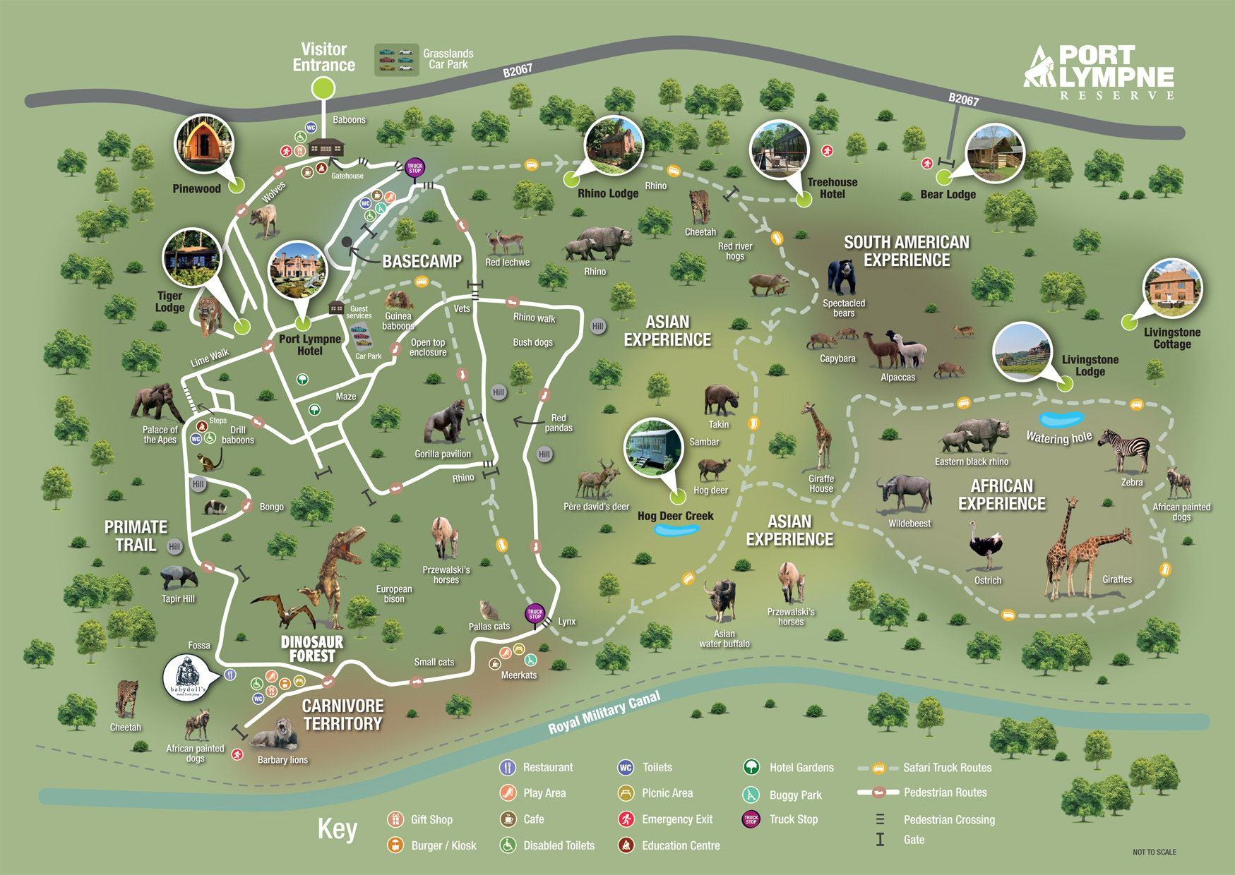 Plan Your Exciting Day At Port Lympne Hotel & Reserve The Aspinall Foundation