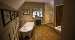 Master bathroom at Rhino Lodge