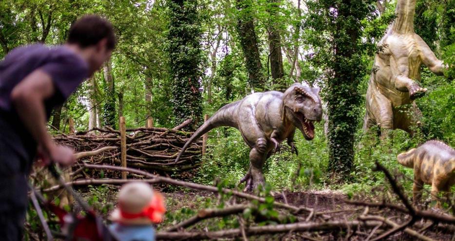 Dinosaur Forest at Port Lympne Hotel & Reserve in Kent