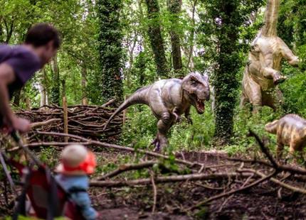 Dinosaur Forest at Port Lympne Hotel & Reserve in Kent