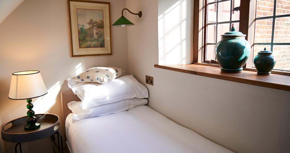 Single room in Rhino Lodge at Port Lympne Hotel & Reserve in Kent