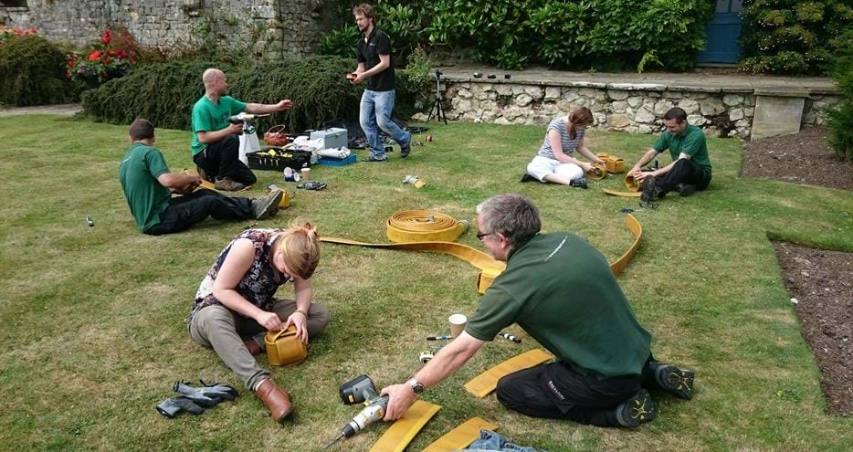 Team building activity at Port Lympne Hotel & Reserve in Kent