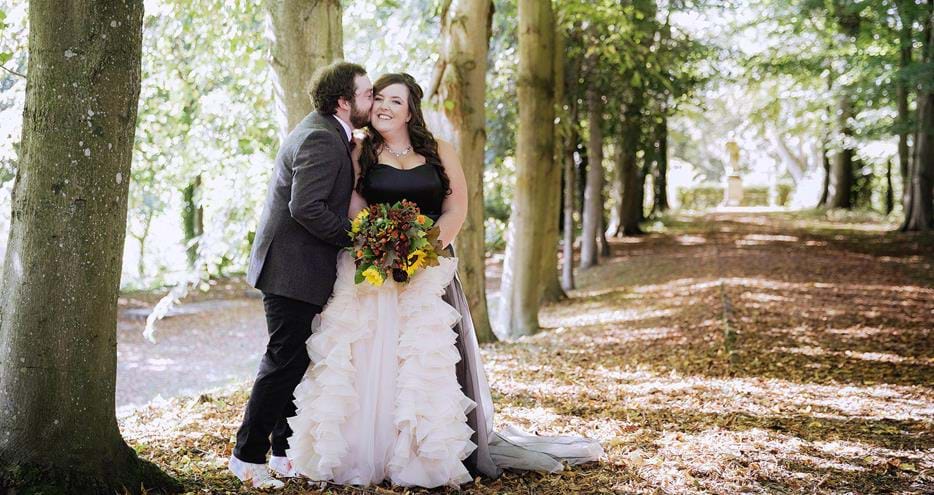 Autumn wedding ideas at Port Lympne Hotel & Reserve in Kent.