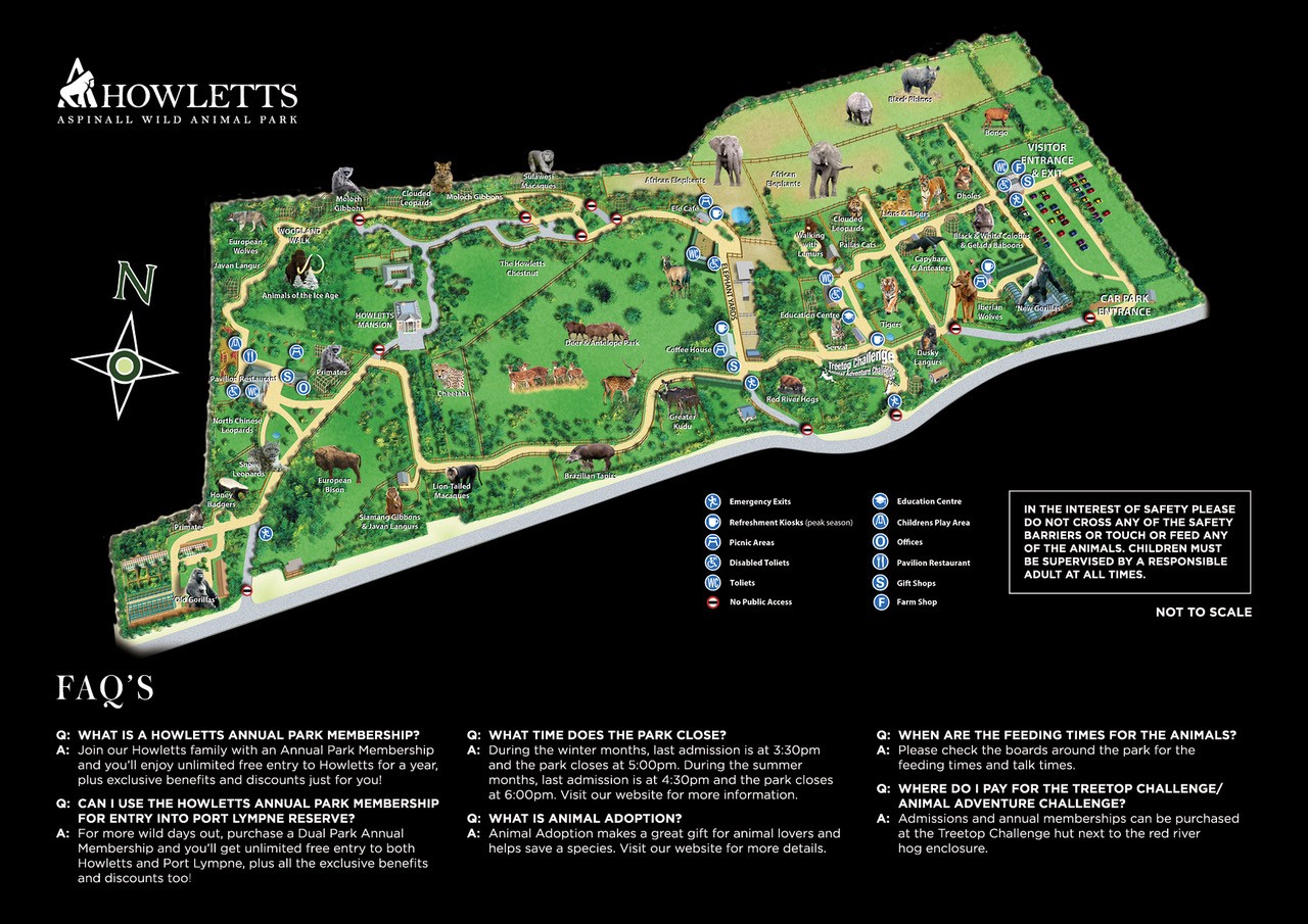 Howletts Wildlife Park Day Planner - Things To Do In Kent | The Aspinall  Foundation