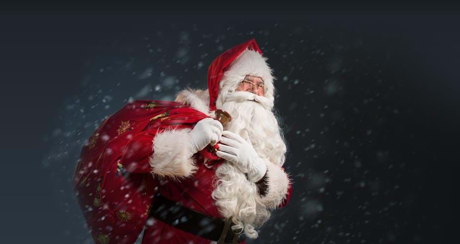Visit Santa's Grotto at Howletts Wild Animal Park in Kent