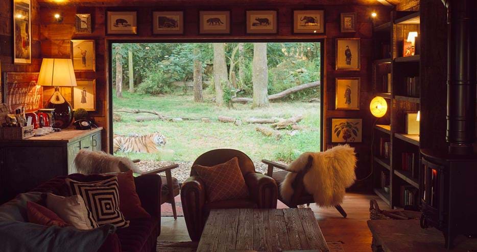 Tiger Lodge at Port Lympne Hotel & Reserve in Kent