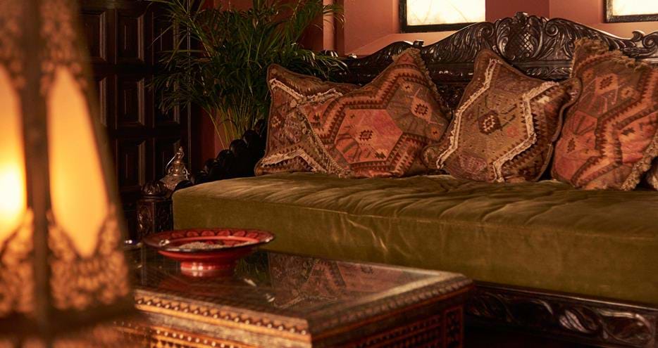 Moroccan Courtyard at Port Lympne Hotel in Kent