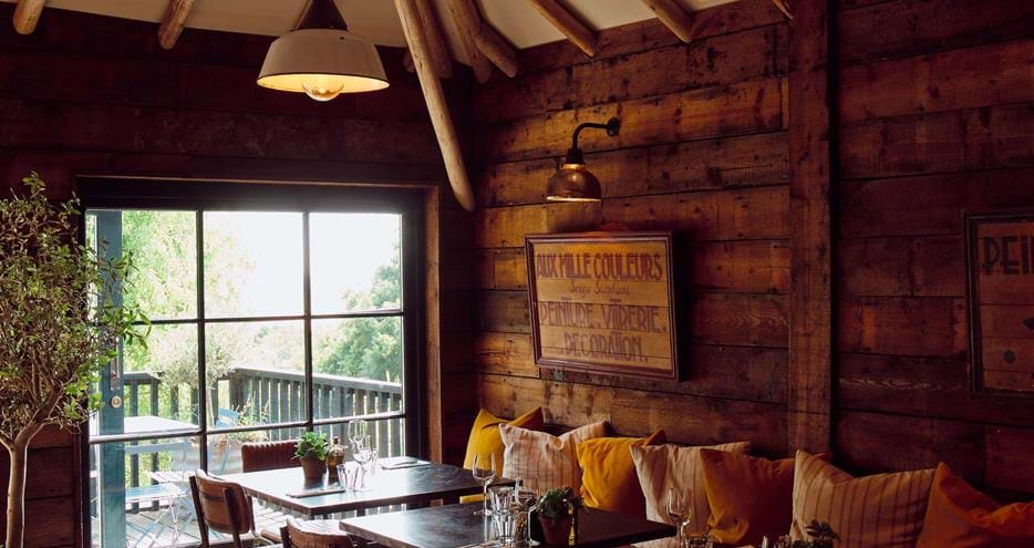 Babydoll's Wood Fired Pizza Restaurant at Port Lympne Hotel & Reserve in Kent