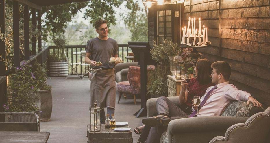 Babydoll's Wood Fired Pizza Restaurant at Port Lympne Hotel & Reserve in Kent