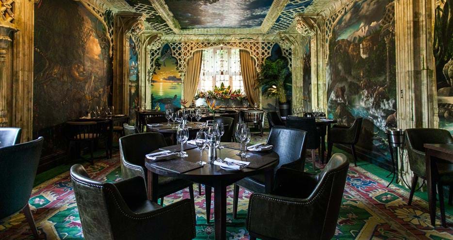 Port Lympne Hotel Restaurant, near Ashford in Kent