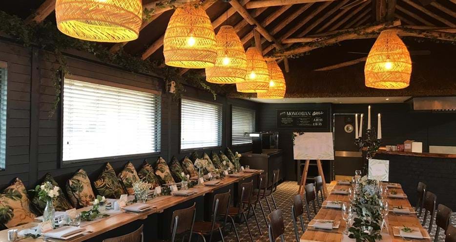 Bear Lodge, wedding reception venue in Kent at Port Lympne Hotel and Reserve