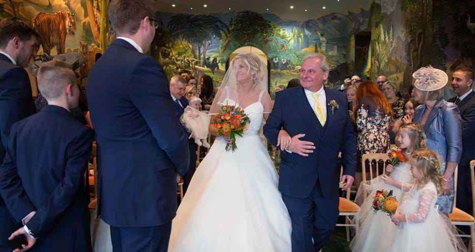 spencer Roberts Room at Kent mansion wedding venue, Port Lympne Hotel & Reserve