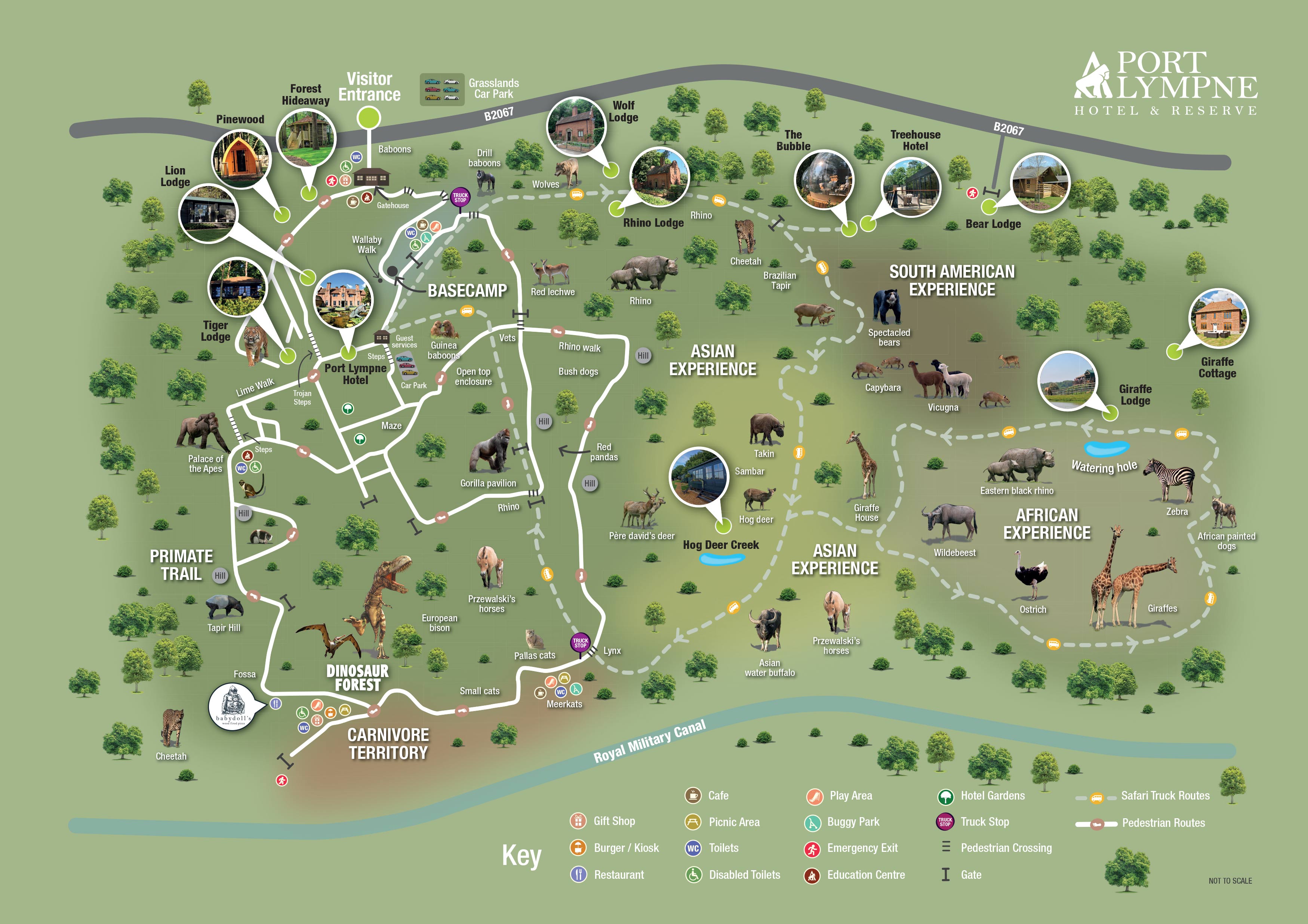 Accessibility - Port Lympne Hotel & Reserve | The Aspinall Foundation