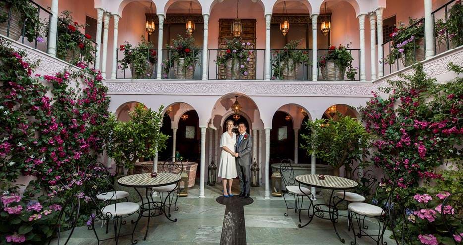 Victoria and Martin just married at Port Lympne Hotel & Reserve wedding venue in Kent