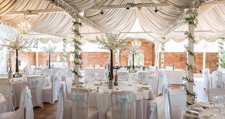 The Aspinall Suite wedding venue at Port Lympne Hotel & Reserve in Kent