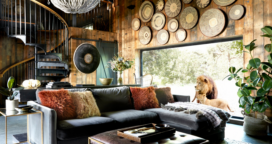 Lion Lodge at Port Lympne Hotel and Reserve in Kent