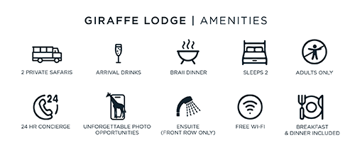 giraffe lodge amenities