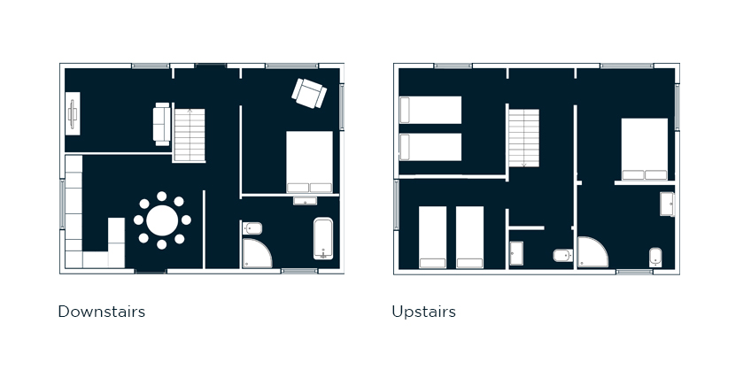 giraffe cottage floorplan