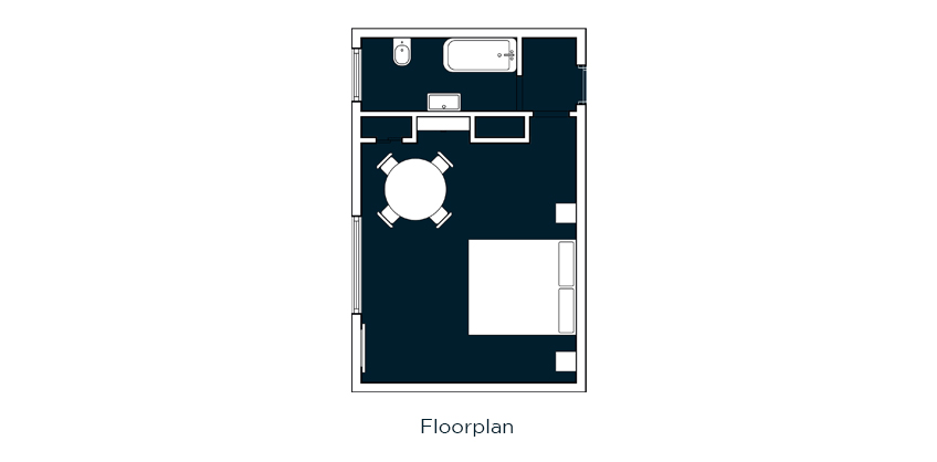 Port Lympne Hotel floorplan