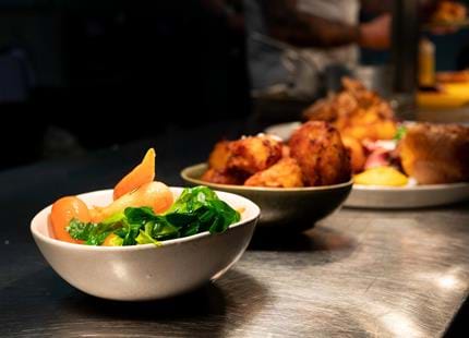 Sunday roast lunch in Kent at Port Lympne Hotel & Reserve