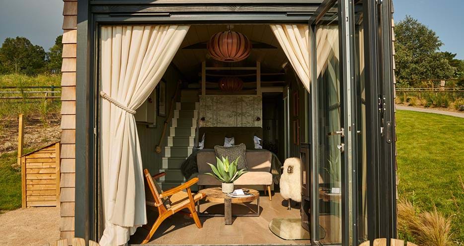 Leopard Creek cabin at Port Lympne Hotel & Reserve in Kent