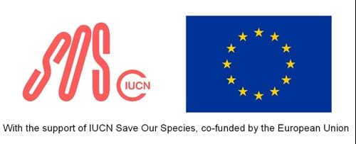 SOS IUCN. With the support of IUCN Save Our Species, co-funded by the European Union