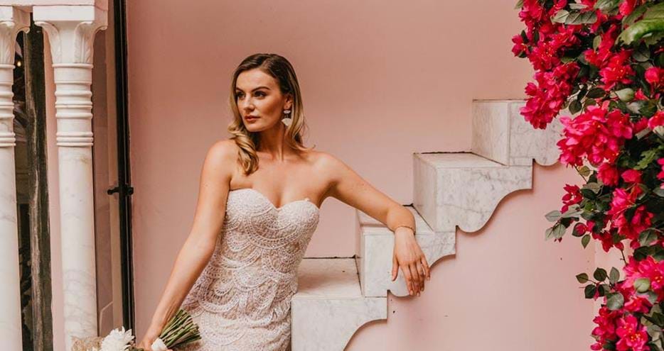 Moroccan courtyard wedding venue at Port Lympne Hotel in Kent, UK