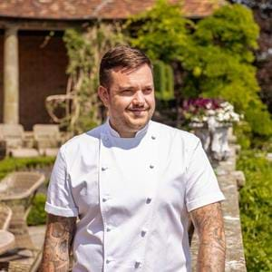 Executive Chef, Lee Edney at The Garden Room Restaurant & Bar at Port Lympne Hotel