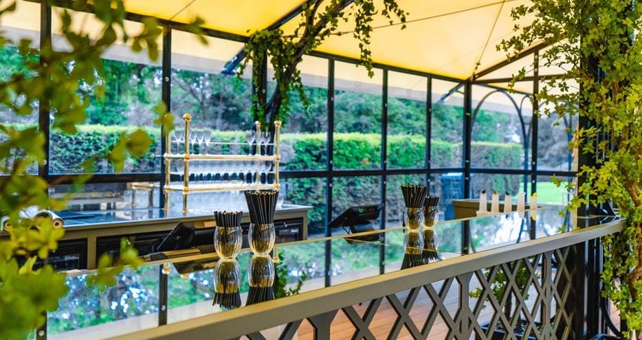 The Orangery, wedding & event venue at Port Lympne Hotel & Reserve in Kent