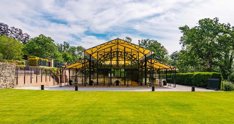 The Orangery, wedding & event venue at Port Lympne Hotel & Reserve in Kent