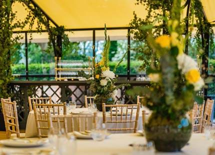 The Orangery, wedding & event venue at Port Lympne Hotel & Reserve in Kent