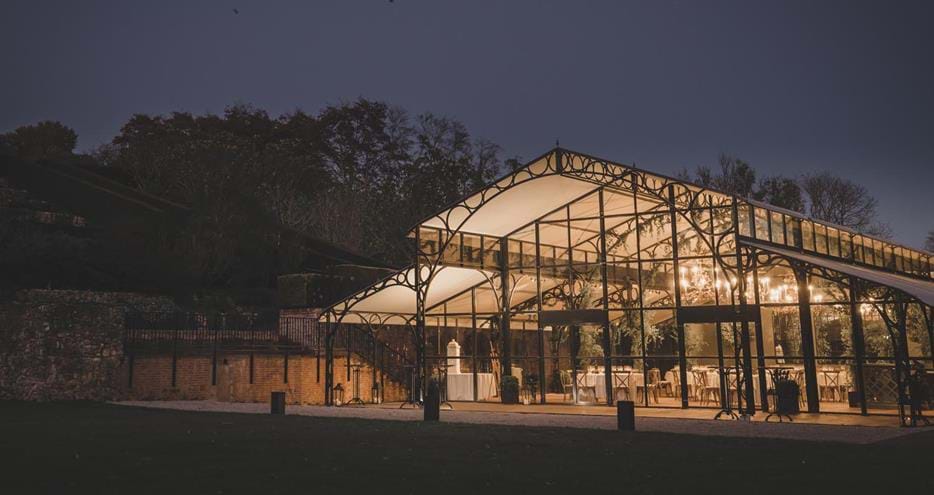 The Orangery wedding venue at Port Lympne Hotel & Reserve in Kent
