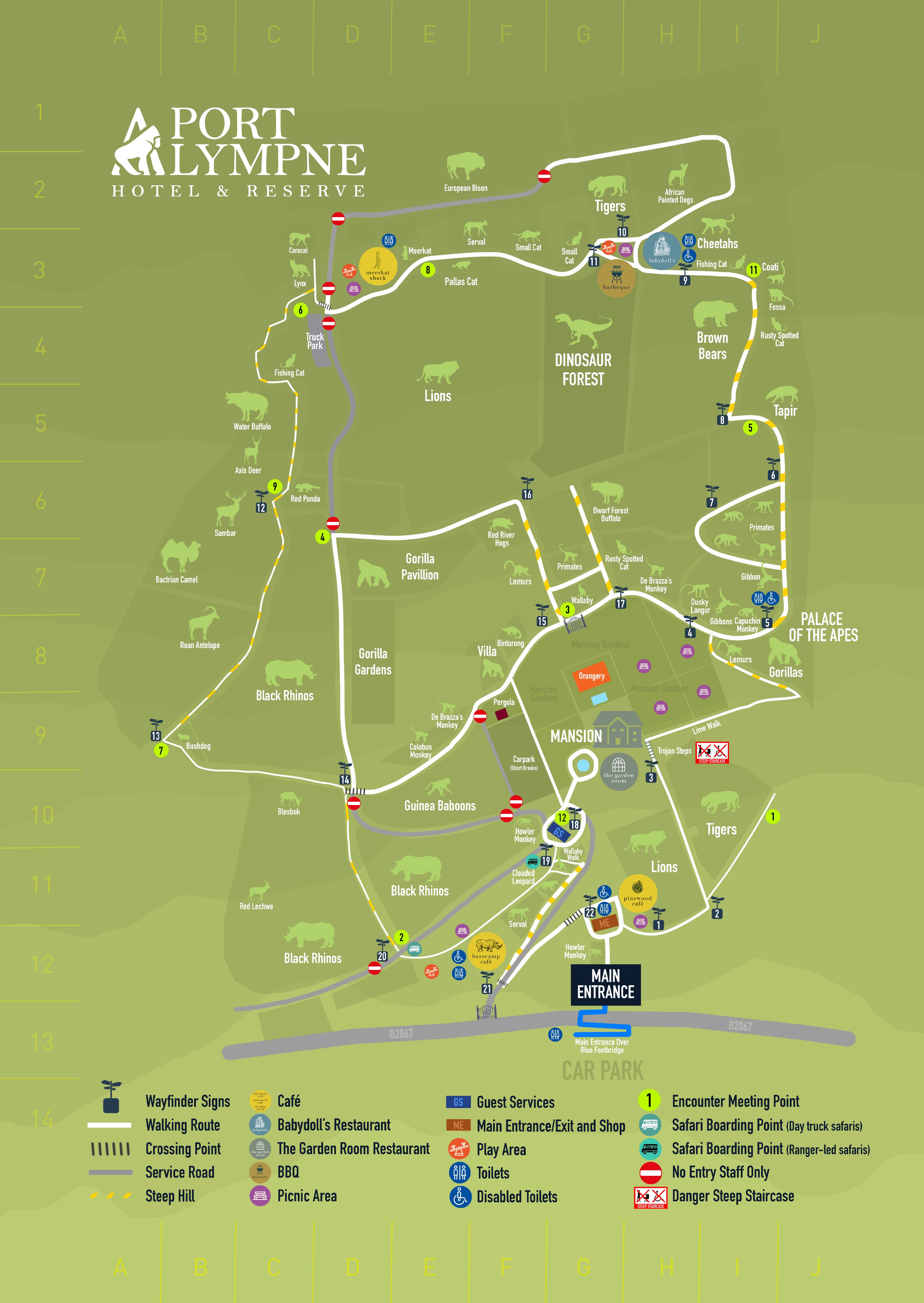 Port Lympne Safari Park Day Planner - Things To Do In Kent | The Aspinall Foundation Port Lympne Safari Park Day Planner - Things To Do In Kent | The Aspinall Foundation