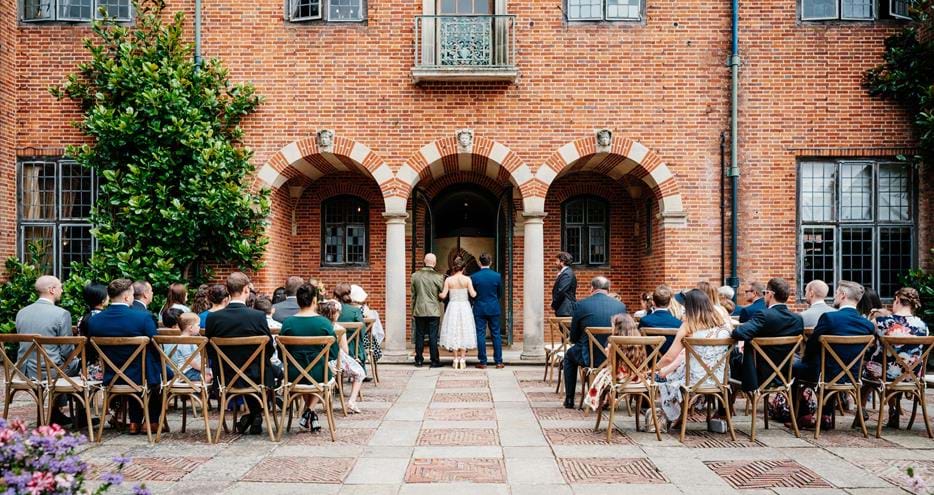 Port Lympne Hotel & Reserve wedding venue in Kent