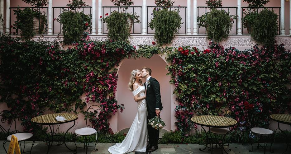 Elopement wedding package at Port Lympne Hotel & Reserve near Ashford in Kent