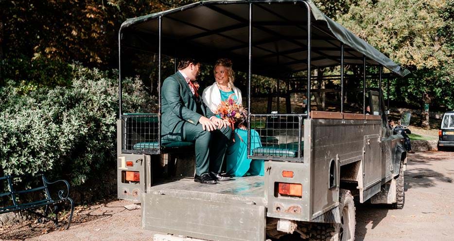 Elopement wedding package at Port Lympne Hotel & Reserve near Ashford in Kent
