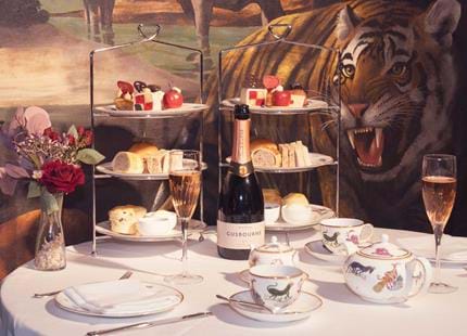 Valentine's Day Afternoon Tea at Port Lympne Hotel & Reserve in Kent